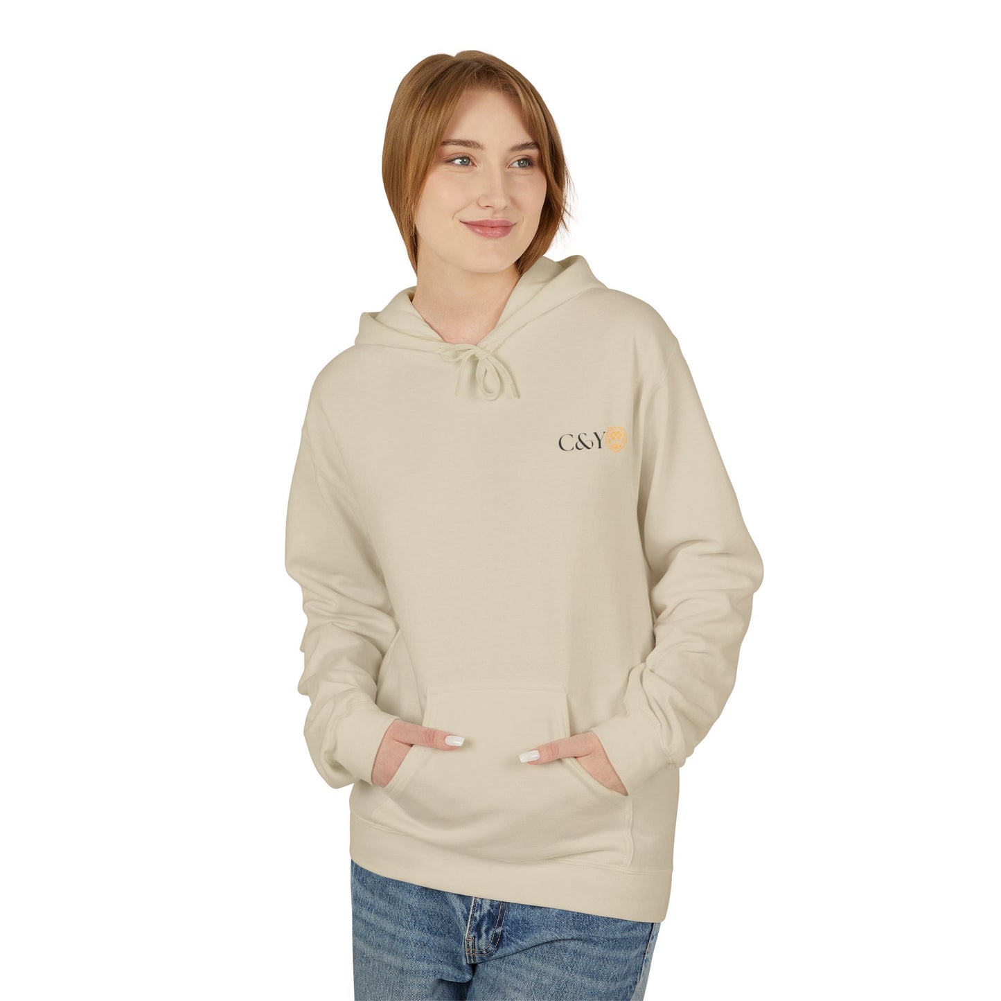 Sweat à capuche en polaire “Romantic Floral” – Style doux et confortable