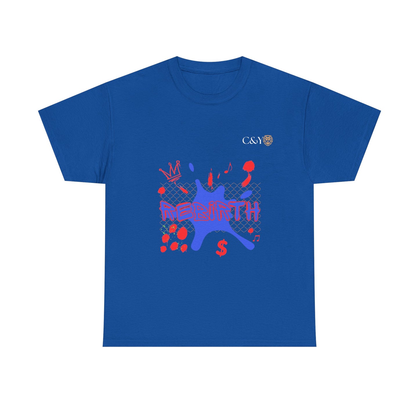 T-shirt unisexe Urban Rebirth en coton épais – Streetwear graphique inspiré des années 90, tenue casual, idée cadeau pour les trendsetters