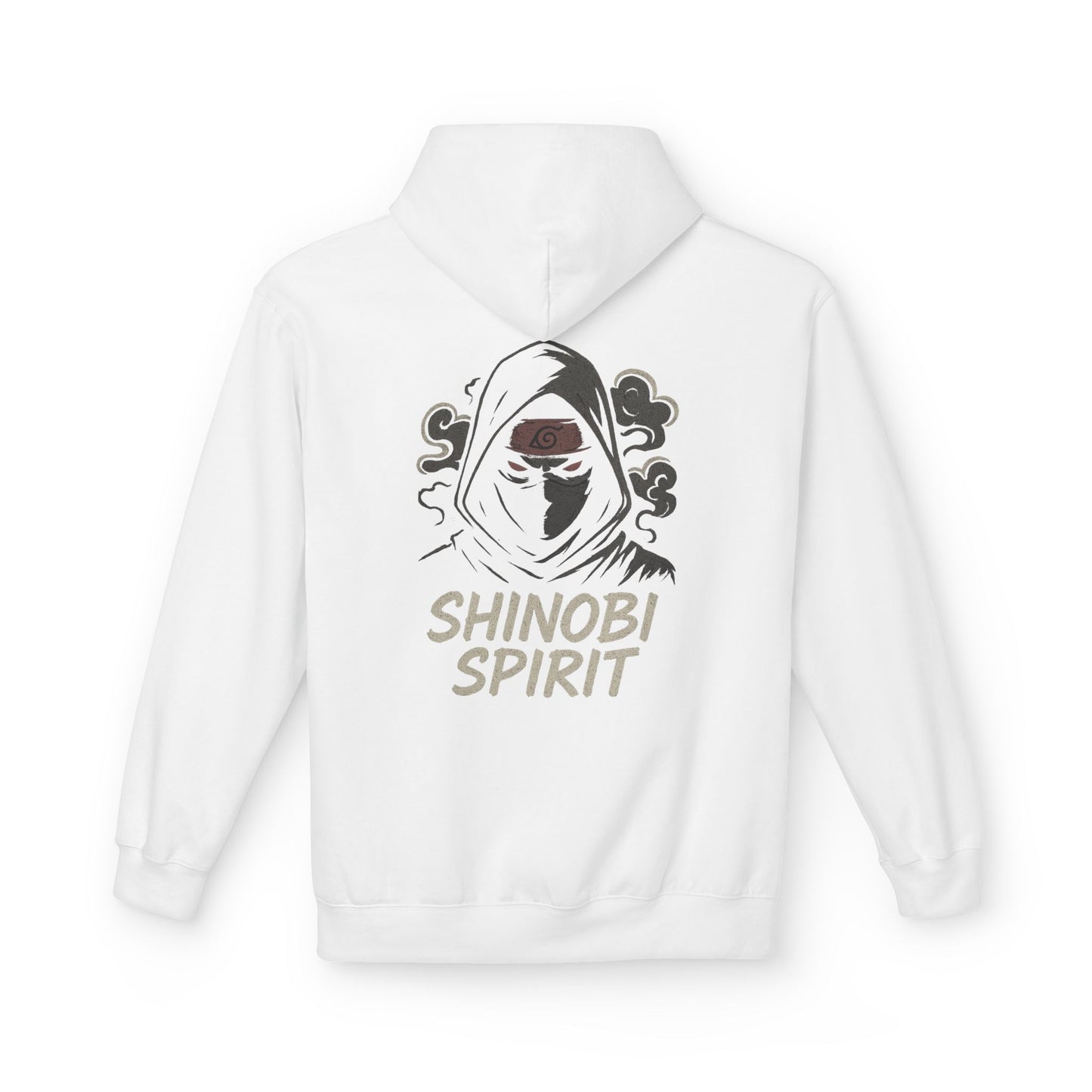 Sweat à capuche “Shinobi Spirit” – Polaire unisexe, streetwear confortable