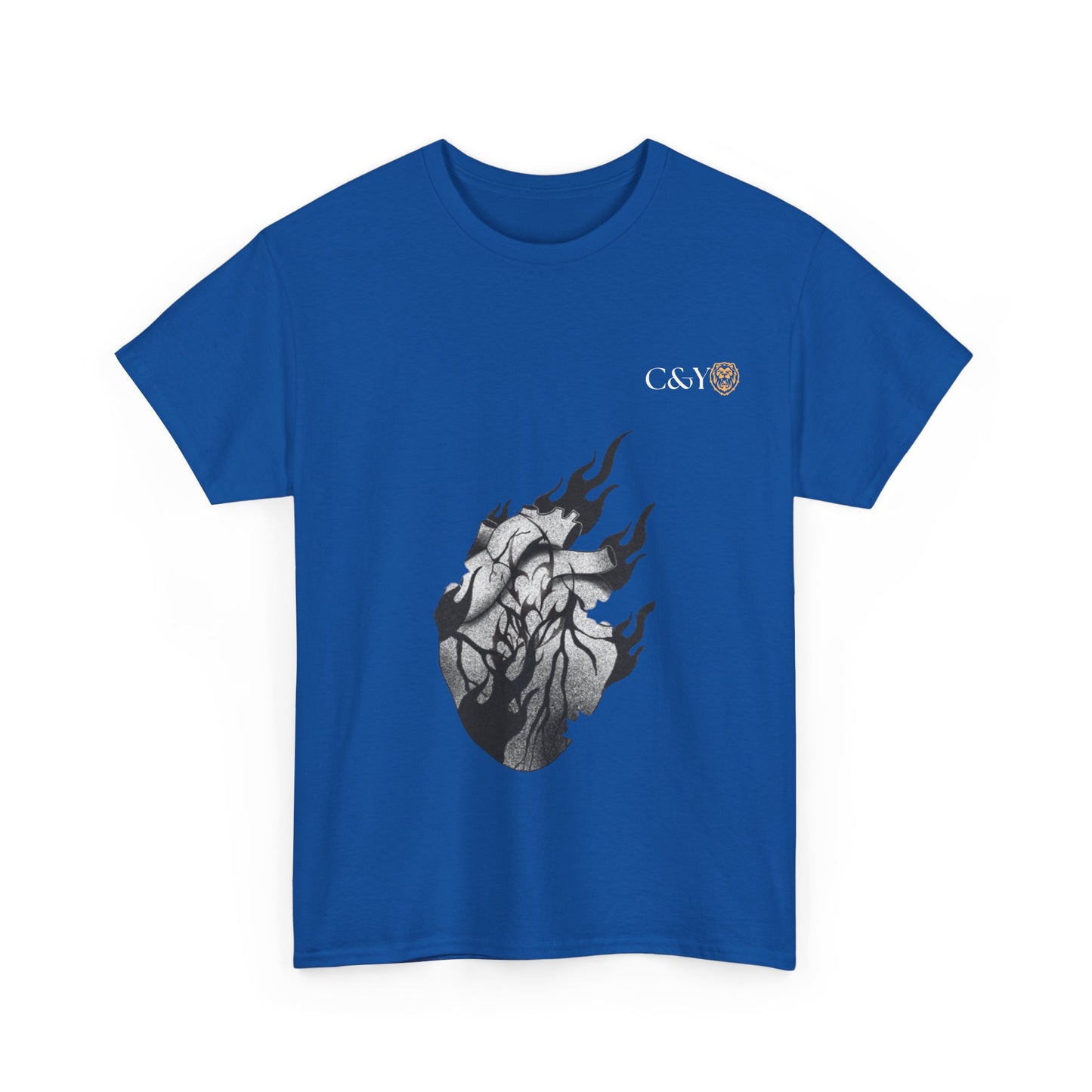 T-shirt “Dark Heart” – Coton lourd & vibes sombres pour les passionnés
