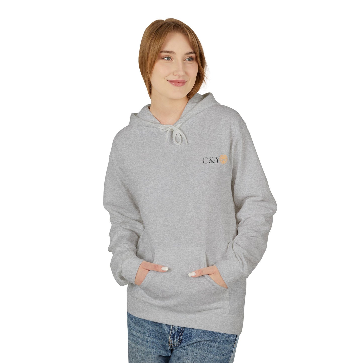 Sweat à capuche en polaire “Romantic Floral” – Style doux et confortable