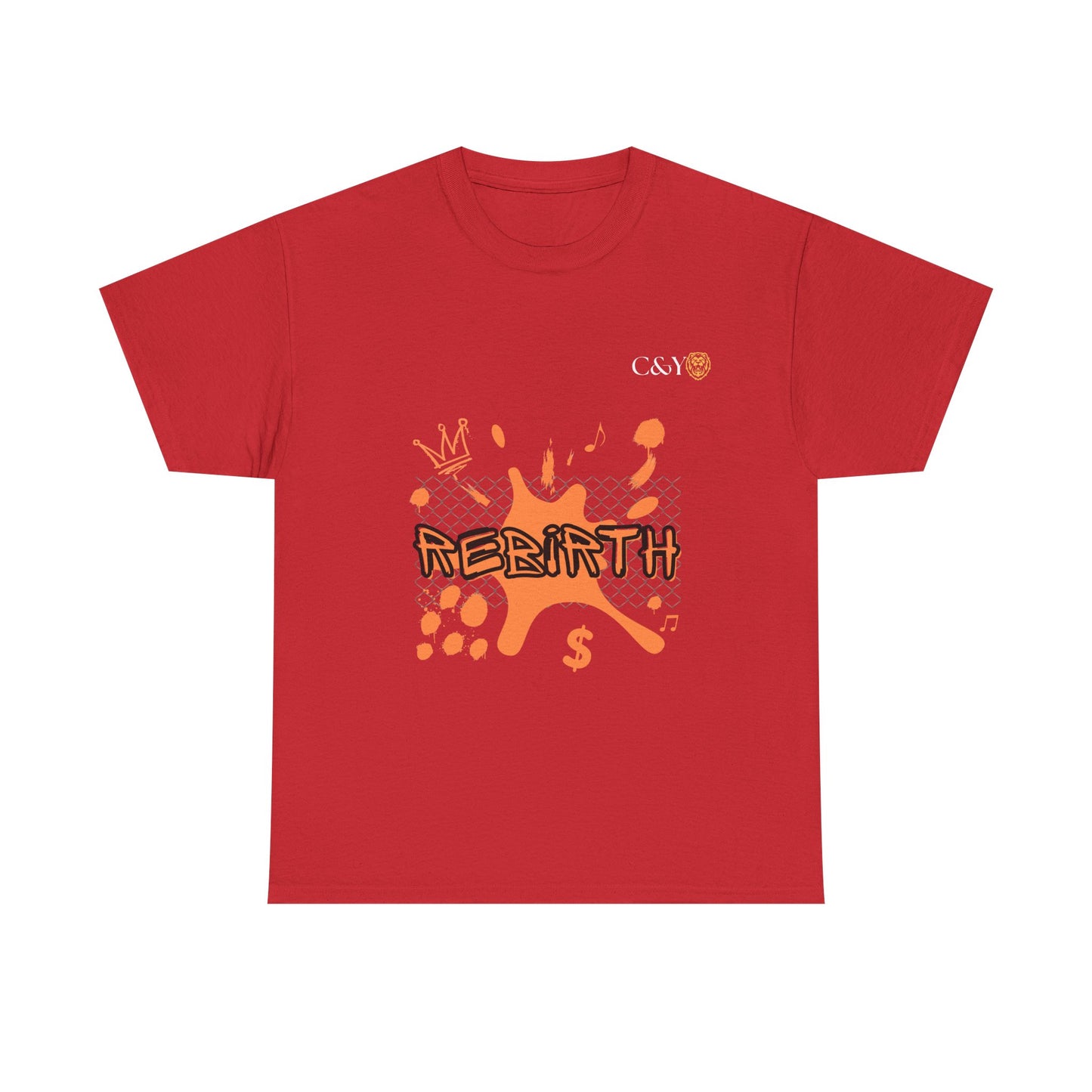 T-shirt unisexe Urban Rebirth en coton épais – Streetwear graphique inspiré des années 90, tenue casual, idée cadeau pour les trendsetters