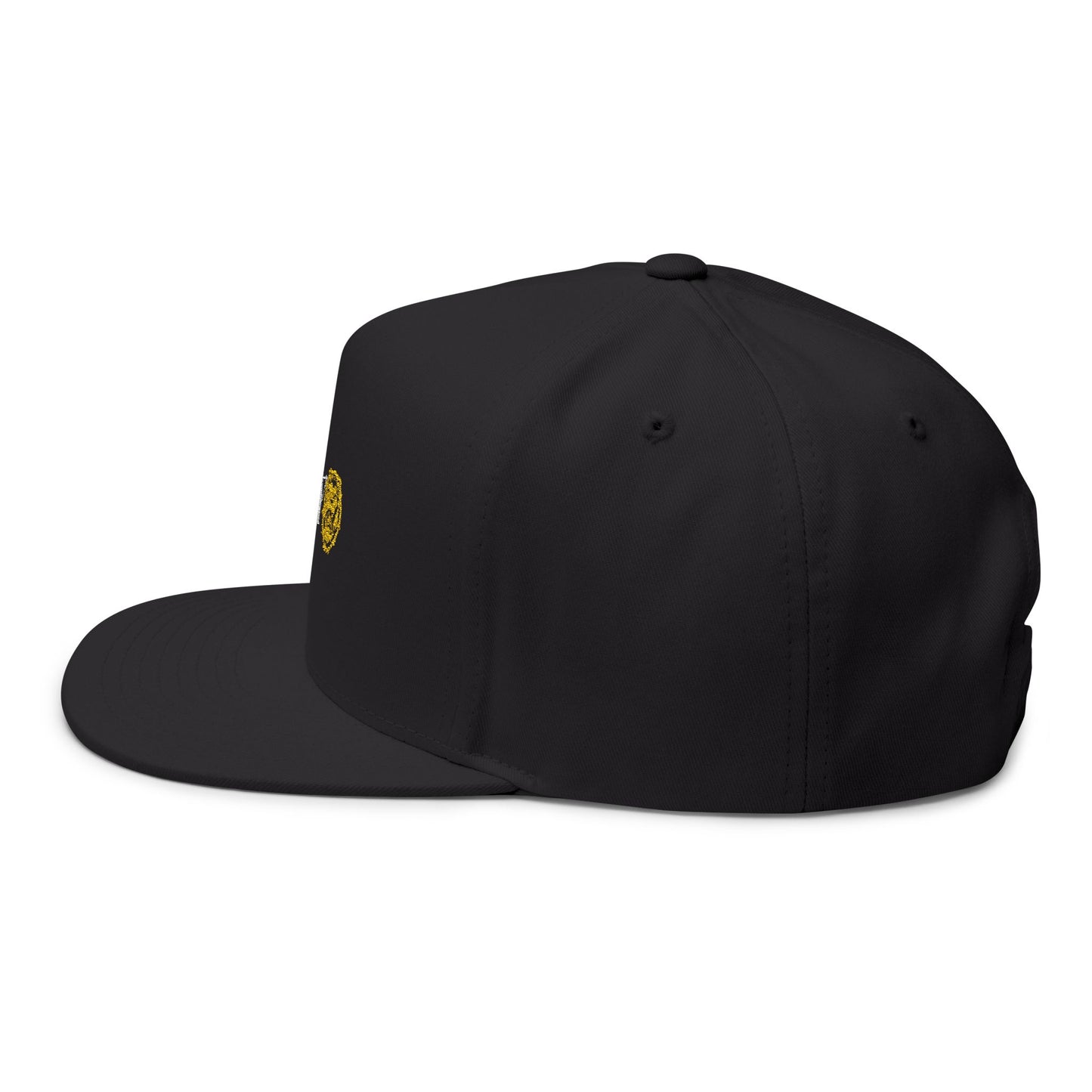 Casquette plate brodée stylée – Accessoire de mode unique
