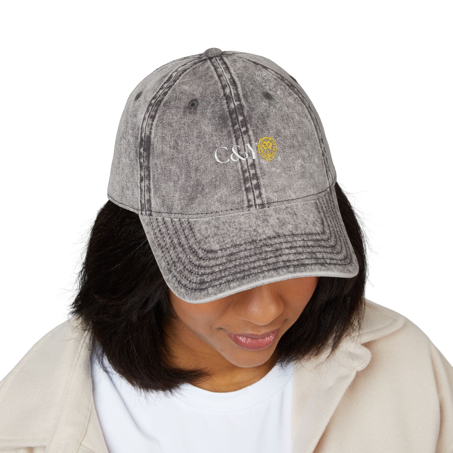 Vintage Embroidered Cap, Outdoor Cap