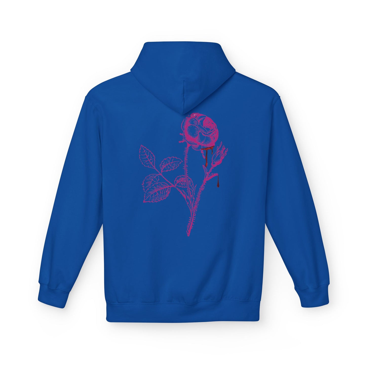 Sweat à capuche en polaire “Romantic Floral” – Style doux et confortable