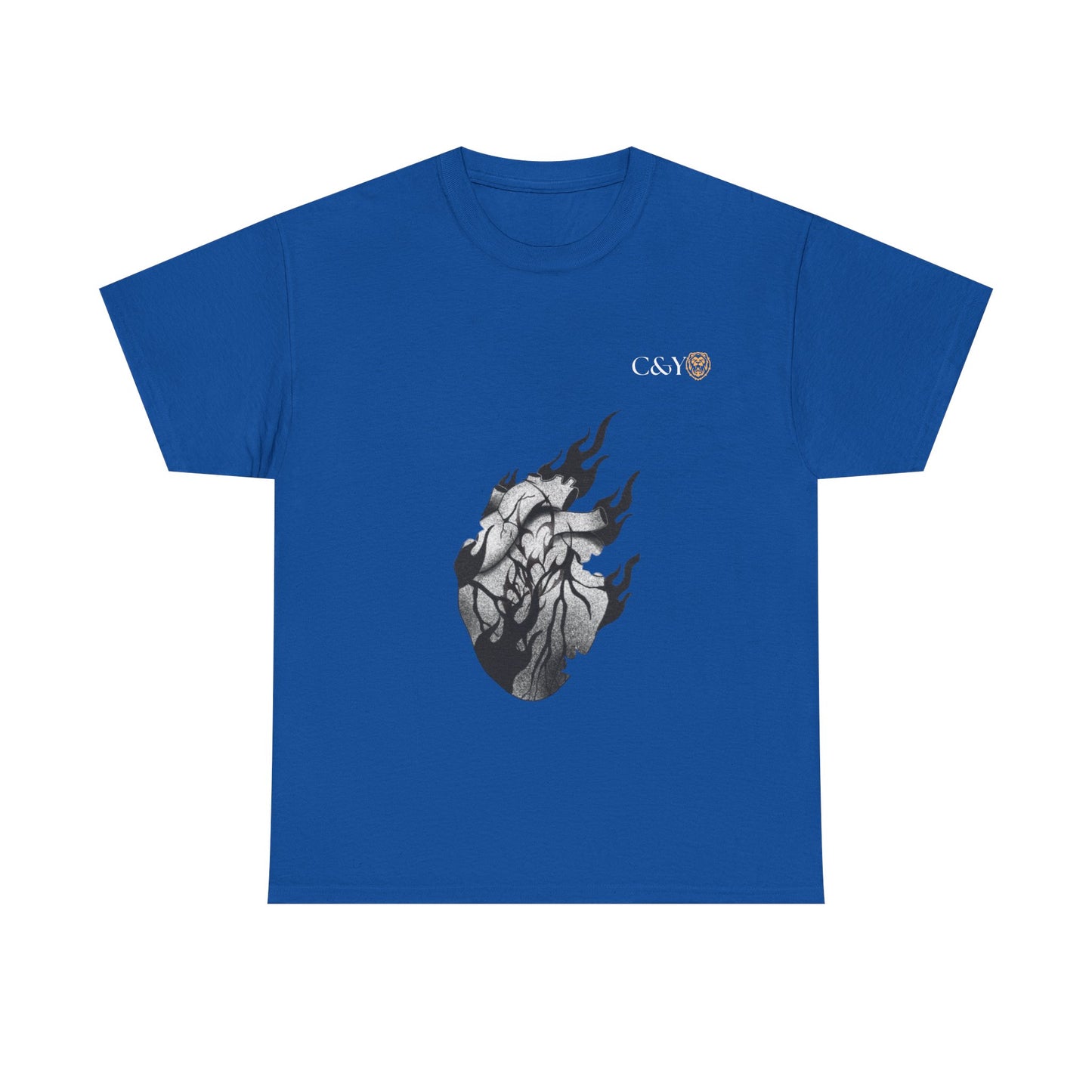 T-shirt “Dark Heart” – Coton lourd & vibes sombres pour les passionnés
