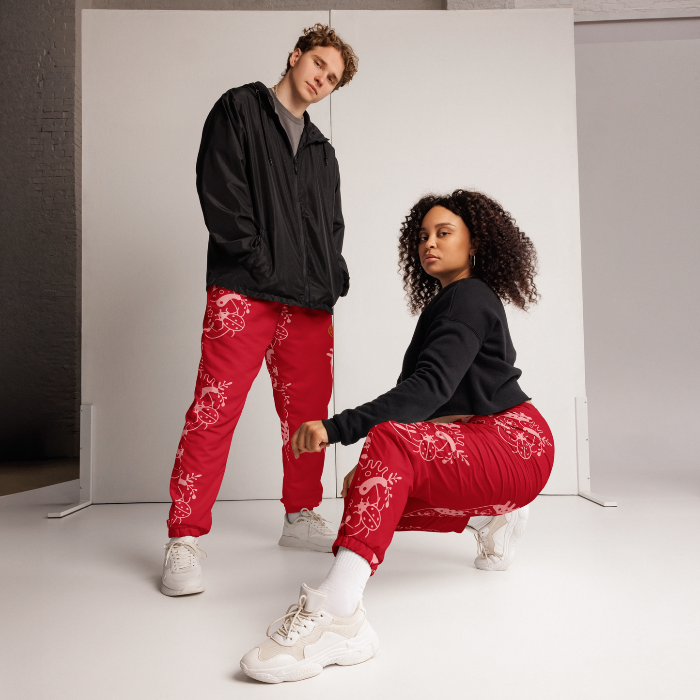 Pantalon de survêtement unisexe Red Signal – Vibes rebelles