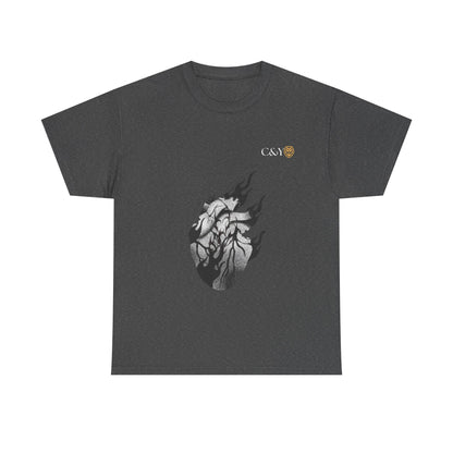 T-shirt “Dark Heart” – Coton lourd & vibes sombres pour les passionnés