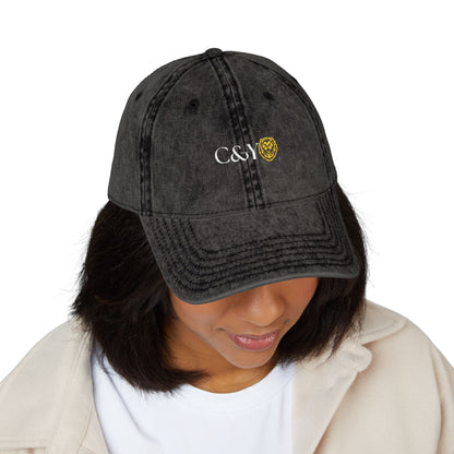 Vintage Embroidered Cap, Outdoor Cap