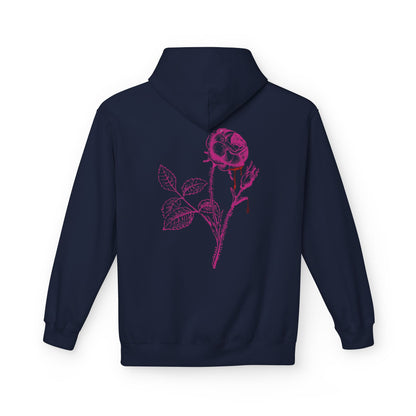 Sweat à capuche en polaire “Romantic Floral” – Style doux et confortable
