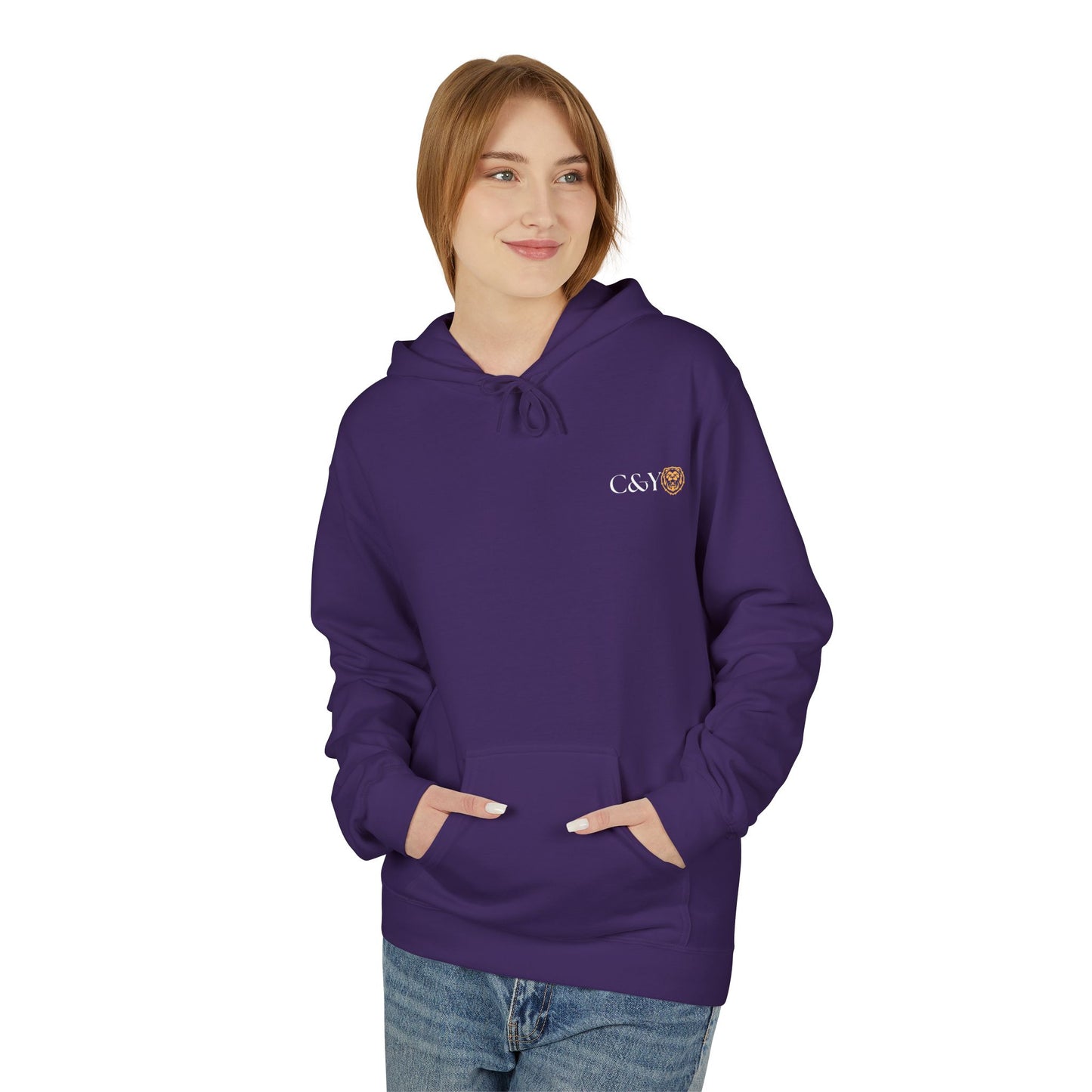 Sweat à capuche en polaire “Romantic Floral” – Style doux et confortable
