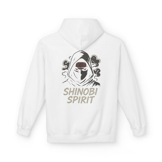 Sweat à capuche “Shinobi Spirit” – Polaire unisexe, streetwear confortable