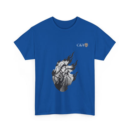 T-shirt “Dark Heart” – Coton lourd & vibes sombres pour les passionnés