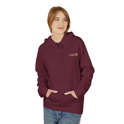 Sweat à capuche en polaire “Romantic Floral” – Style doux et confortable