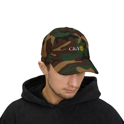 Casquette classique “Dad Cap” – Accessoire casual du quotidien, parfait pour la Fête des Pères, les sorties du week-end et les aventures en plein air