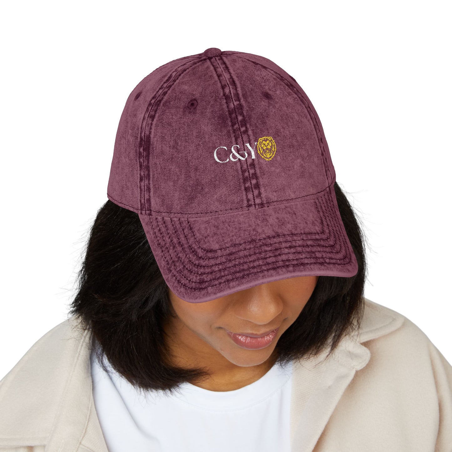 Vintage Embroidered Cap, Outdoor Cap
