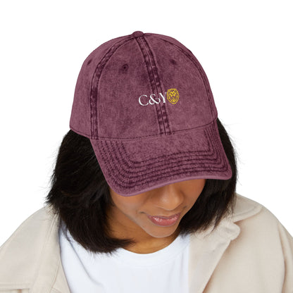 Vintage Embroidered Cap, Outdoor Cap