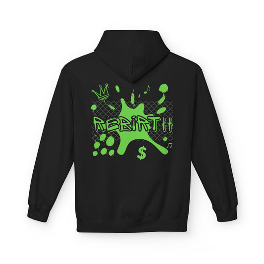 Sweat à capuche “Rebirth Graffiti” – Pour les passionnés de streetwear, mode urbaine et sorties casual