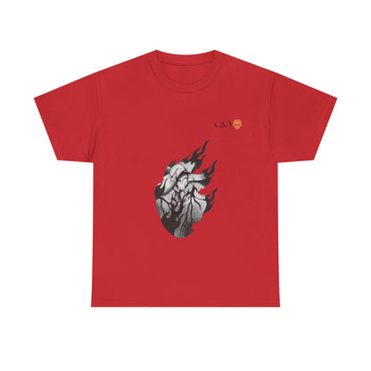 T-shirt “Dark Heart” – Coton lourd & vibes sombres pour les passionnés