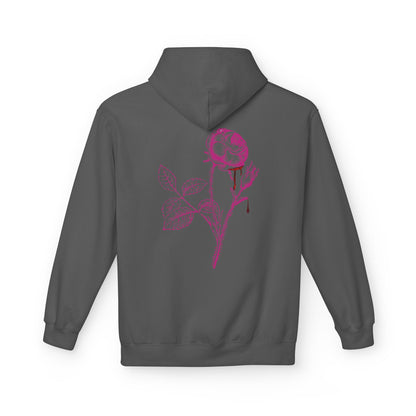 Sweat à capuche en polaire “Romantic Floral” – Style doux et confortable