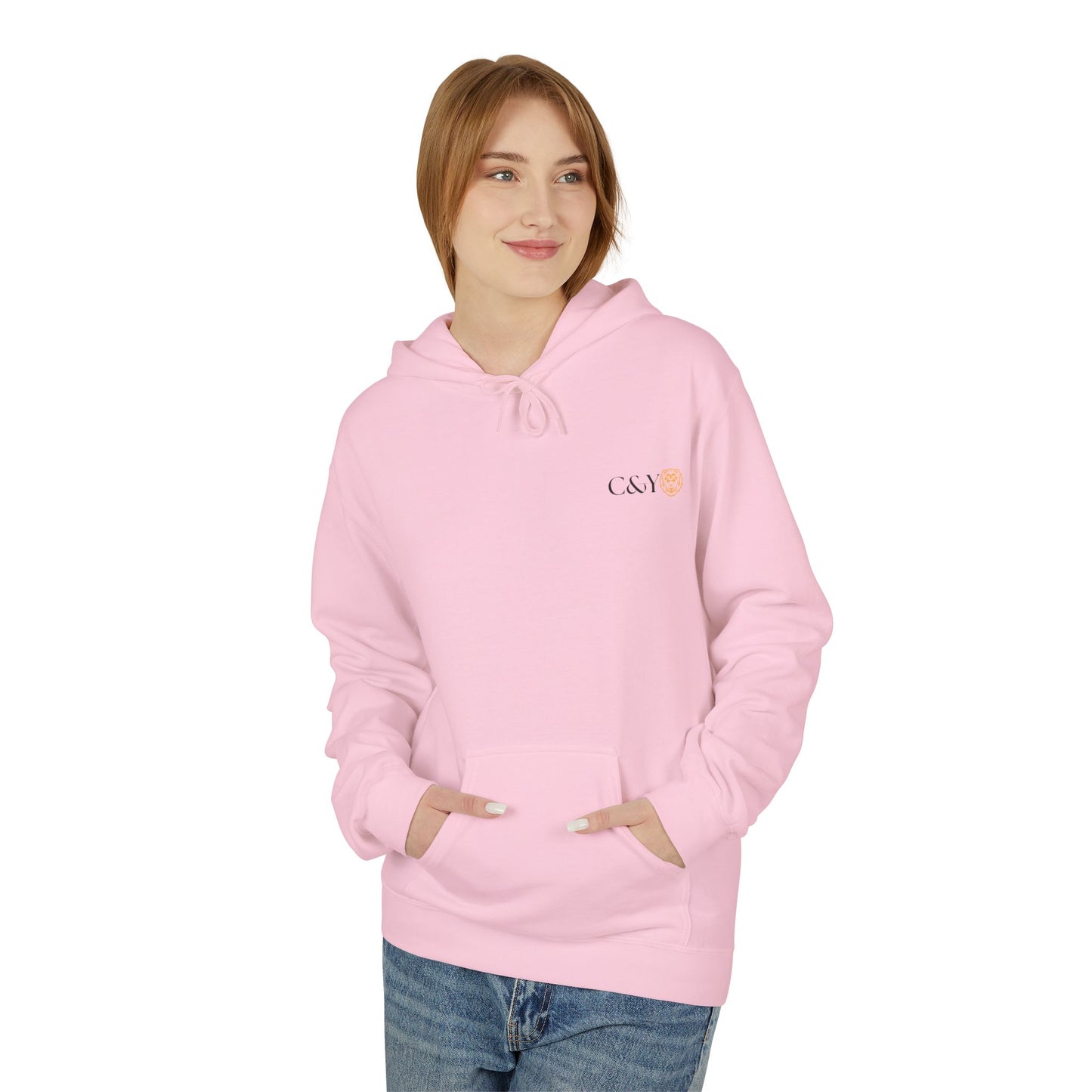 Sweat à capuche “Tropical Sunset” – Polaire unisexe confortable, esprit plage et tenue casual