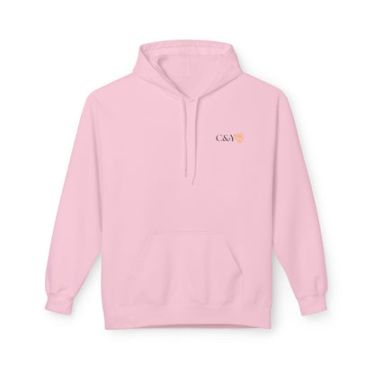 Sweat à capuche “Tropical Sunset” – Polaire unisexe confortable, esprit plage et tenue casual
