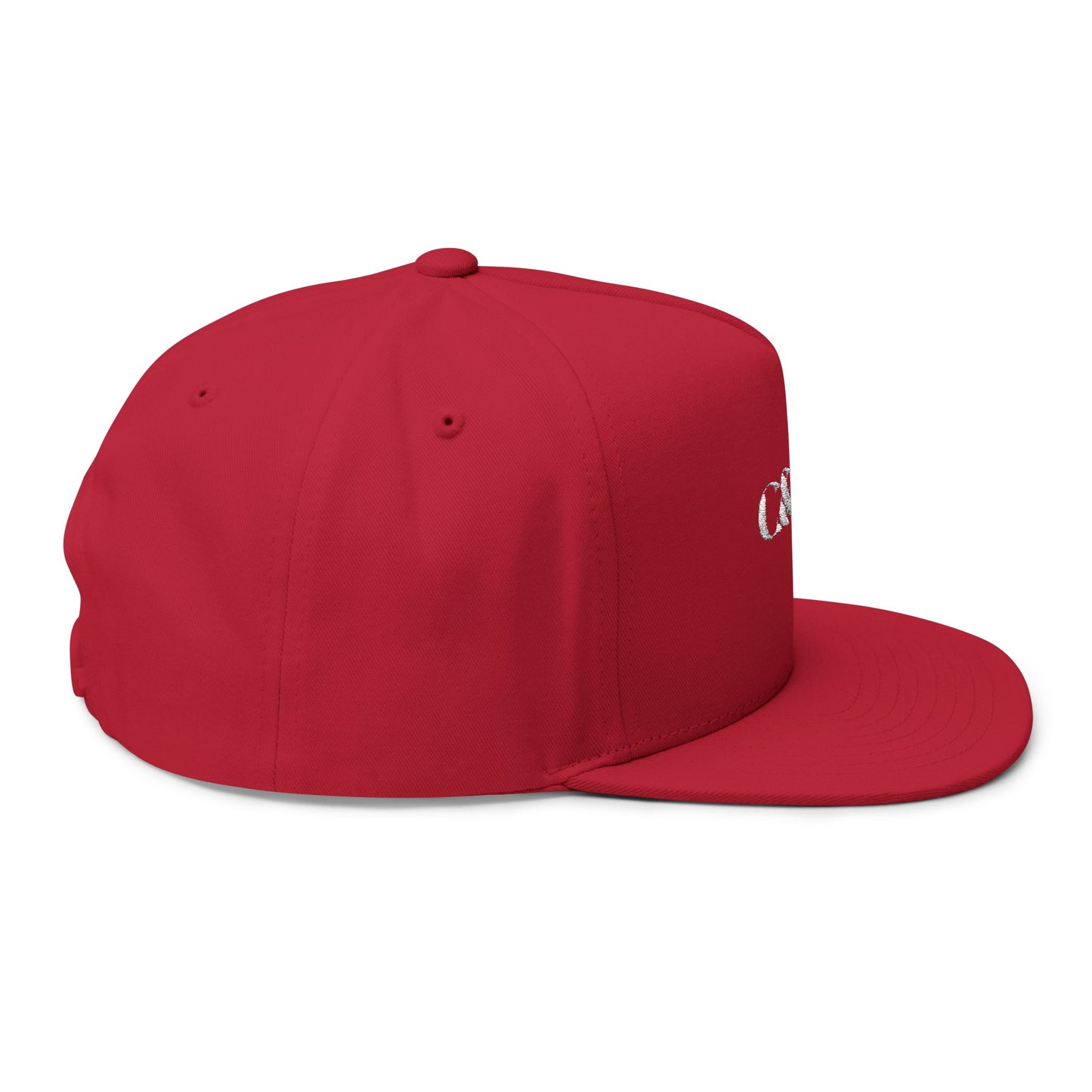 Casquette plate brodée stylée – Accessoire de mode unique