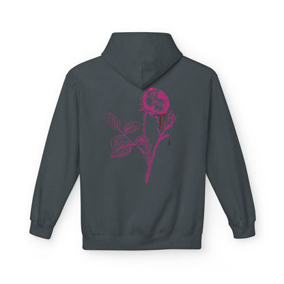 Sweat à capuche en polaire “Romantic Floral” – Style doux et confortable