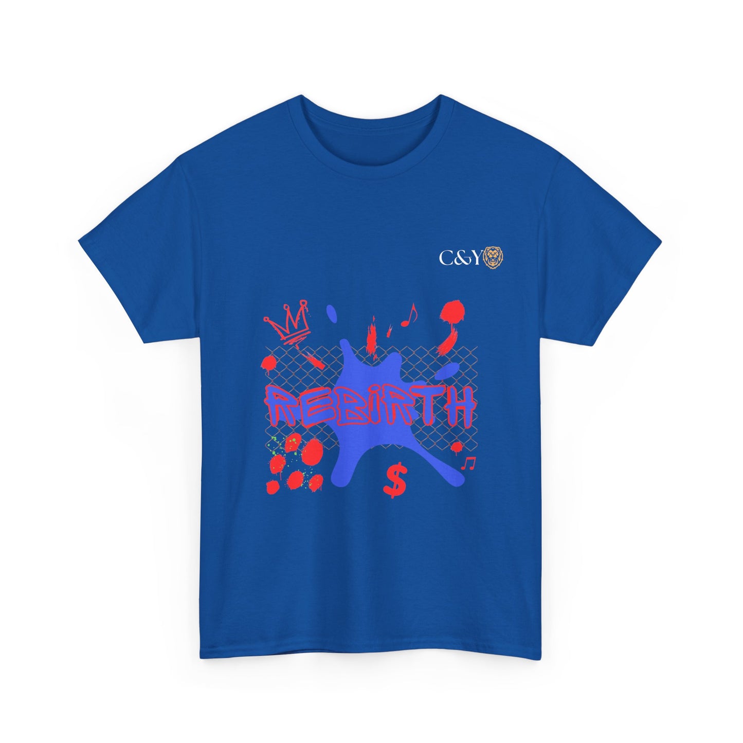 T-shirt unisexe Urban Rebirth en coton épais – Streetwear graphique inspiré des années 90, tenue casual, idée cadeau pour les trendsetters