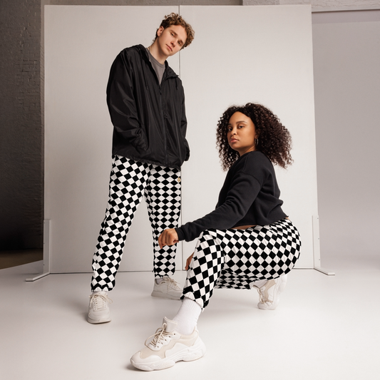 Pantalon de survêtement unisexe Checkmate – Carrément stylé