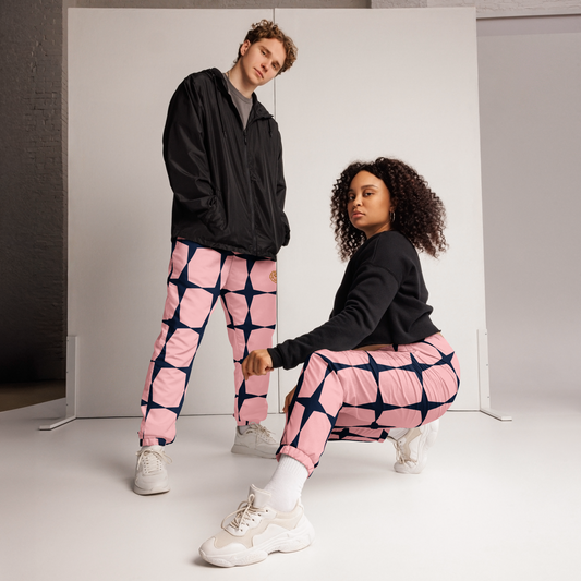 Pantalon de survêtement unisexe Pixel Pink – Art digital